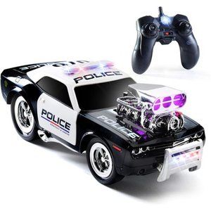 RC Police Car Remote Control Police Car RC Toys with Lights and Siren For Kids